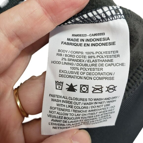 Nike Washington State Cougars Therma Fit Hoodie Mens S Small Gray Crimson Red - Picture 11 of 13